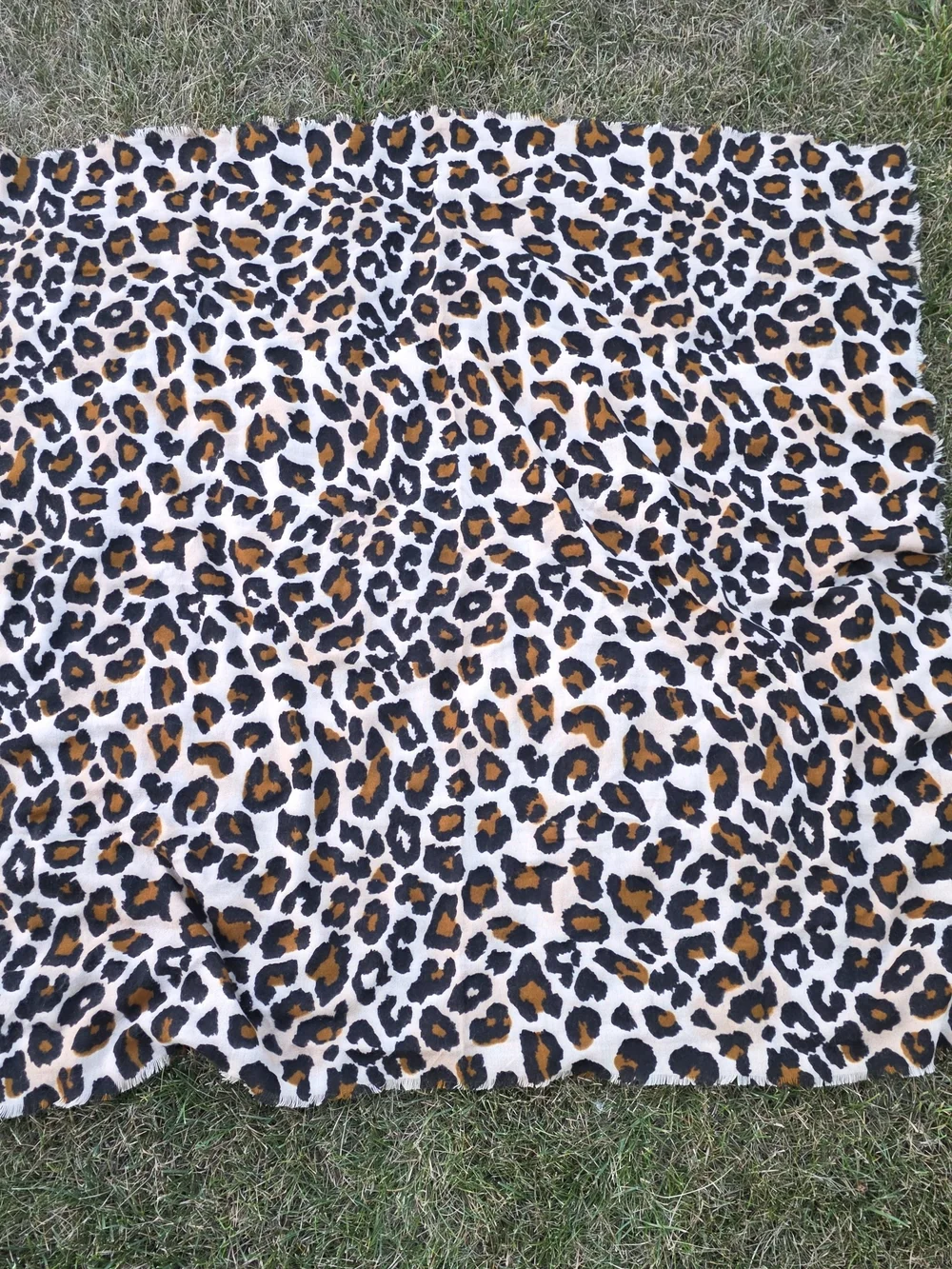 Maurices Oversized Leopard Print Blanket Scarf